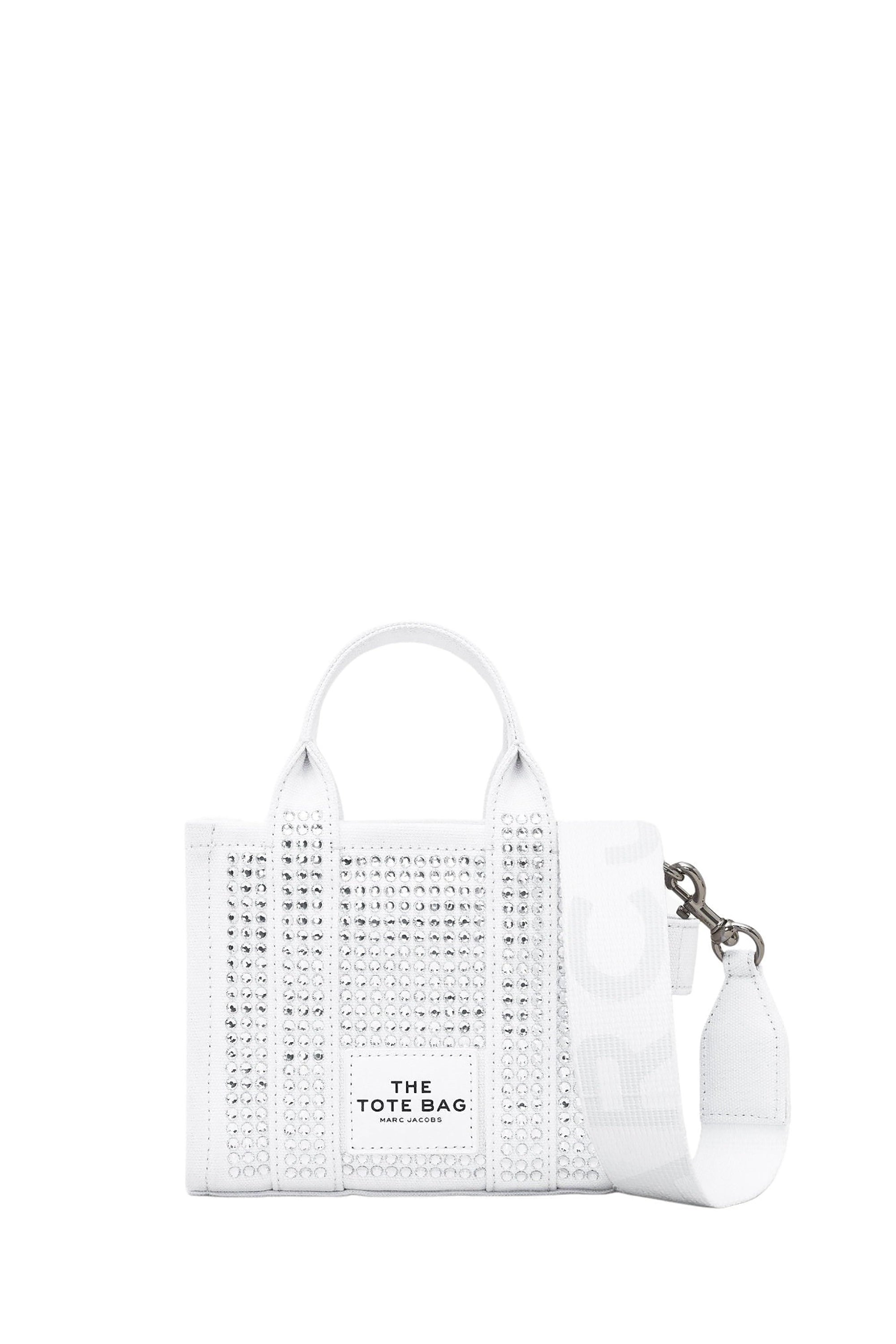 Mini sac à bandoulière The Tote Bag - White Crystal