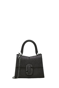 Mini sac à bandoulière en cuir - Black