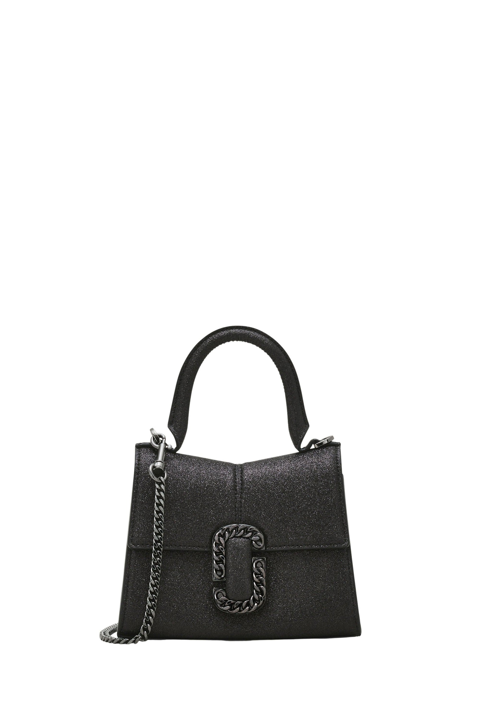 Mini sac à bandoulière en cuir - Black