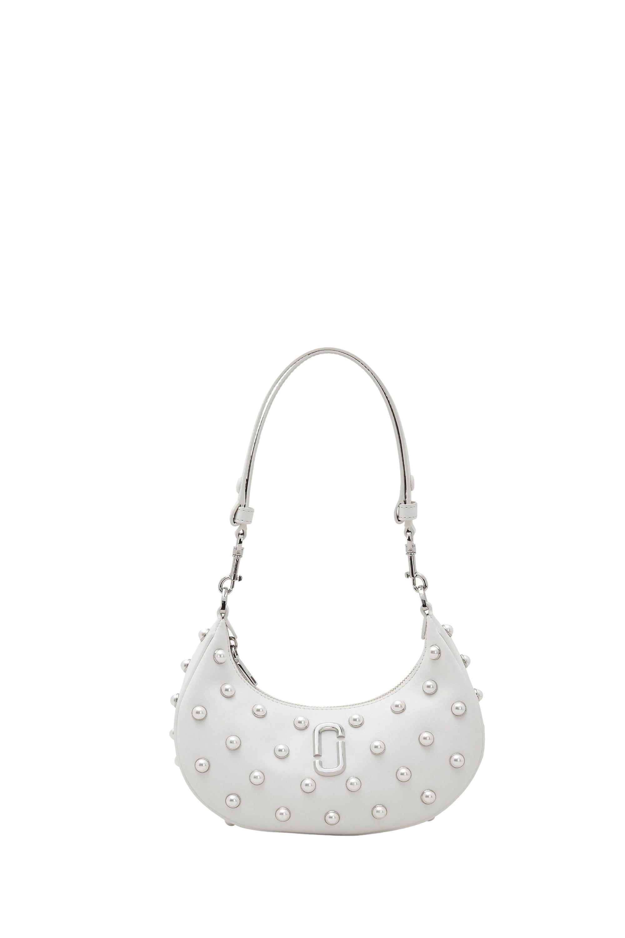 PETIT   Petit sac The Small Curve en cuir - White