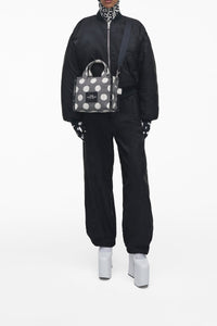 Petit sac The Tote Bag à pois - Black & Ivory