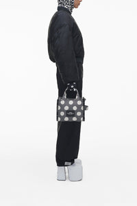 Petit sac The Tote Bag à pois - Black & Ivory