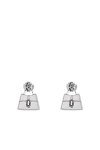 St. Marc brass earrings - Light Antique Silver