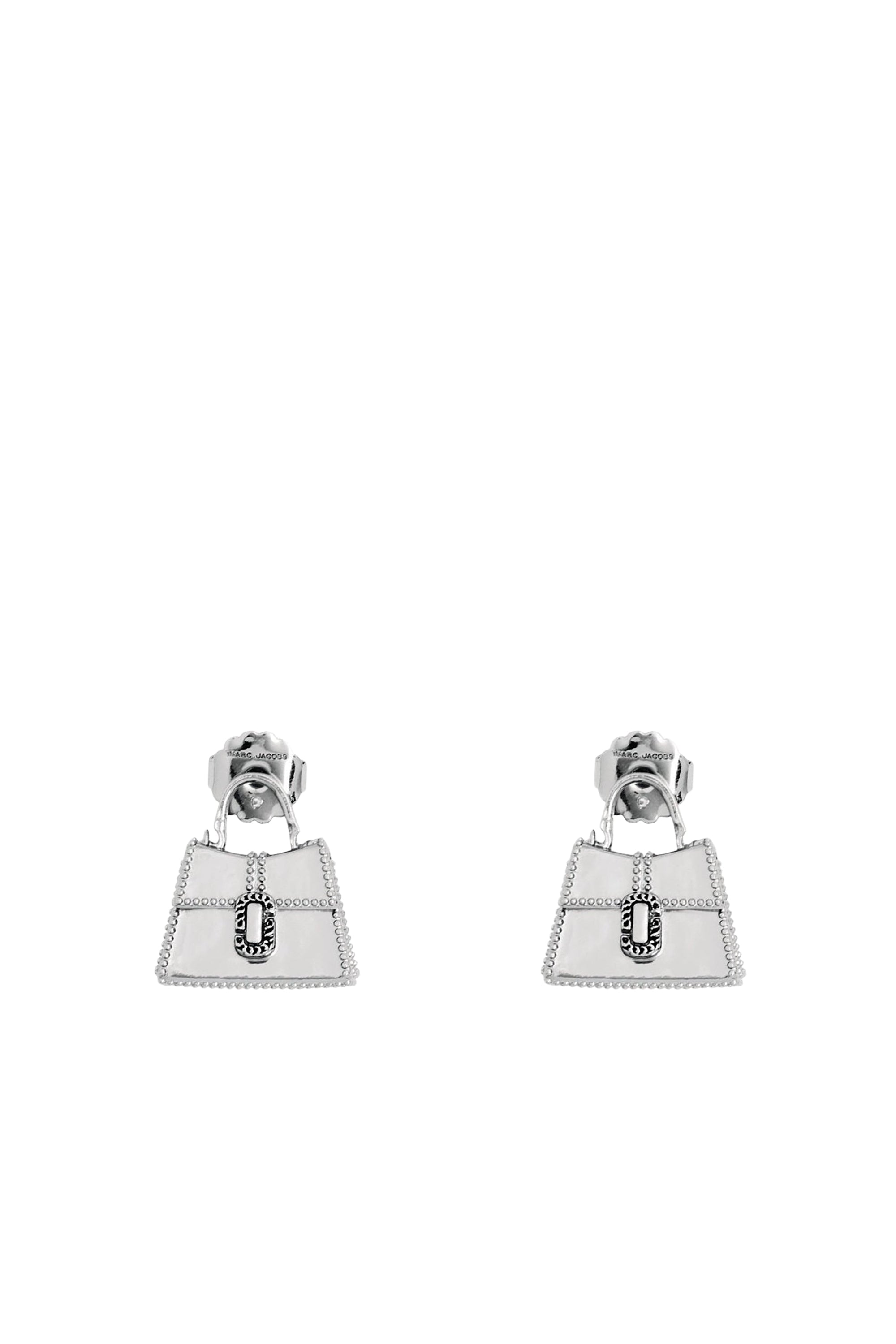 St. Marc brass earrings - Light Antique Silver