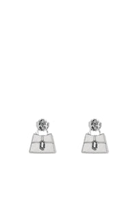 Boucles d'oreilles St. Marc en laiton - Light Antique Silver