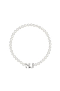 1 NEW / 6 TROCA /45€   Collier mj balloon pearl - White & Silver