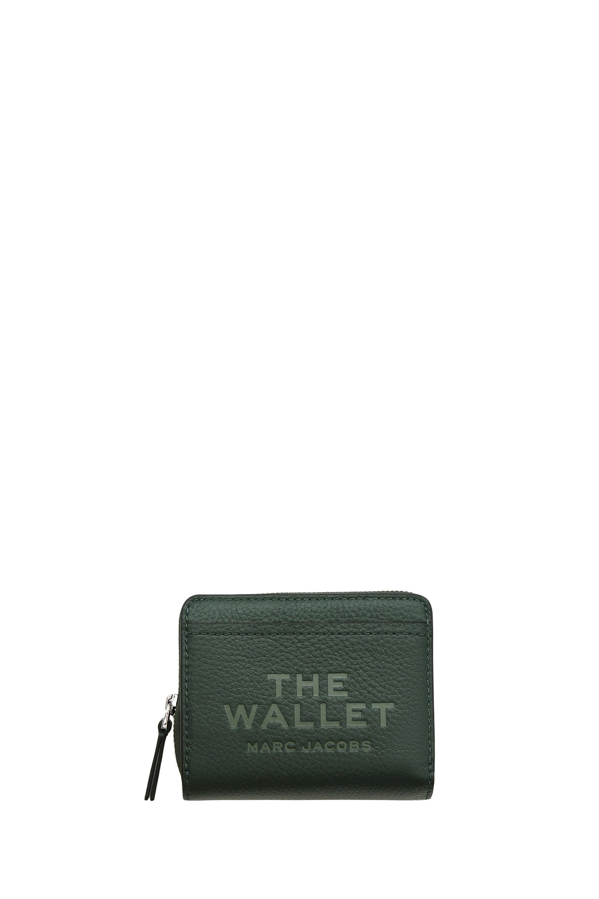 Portefeuille The Mini Compact en cuir - Ivy