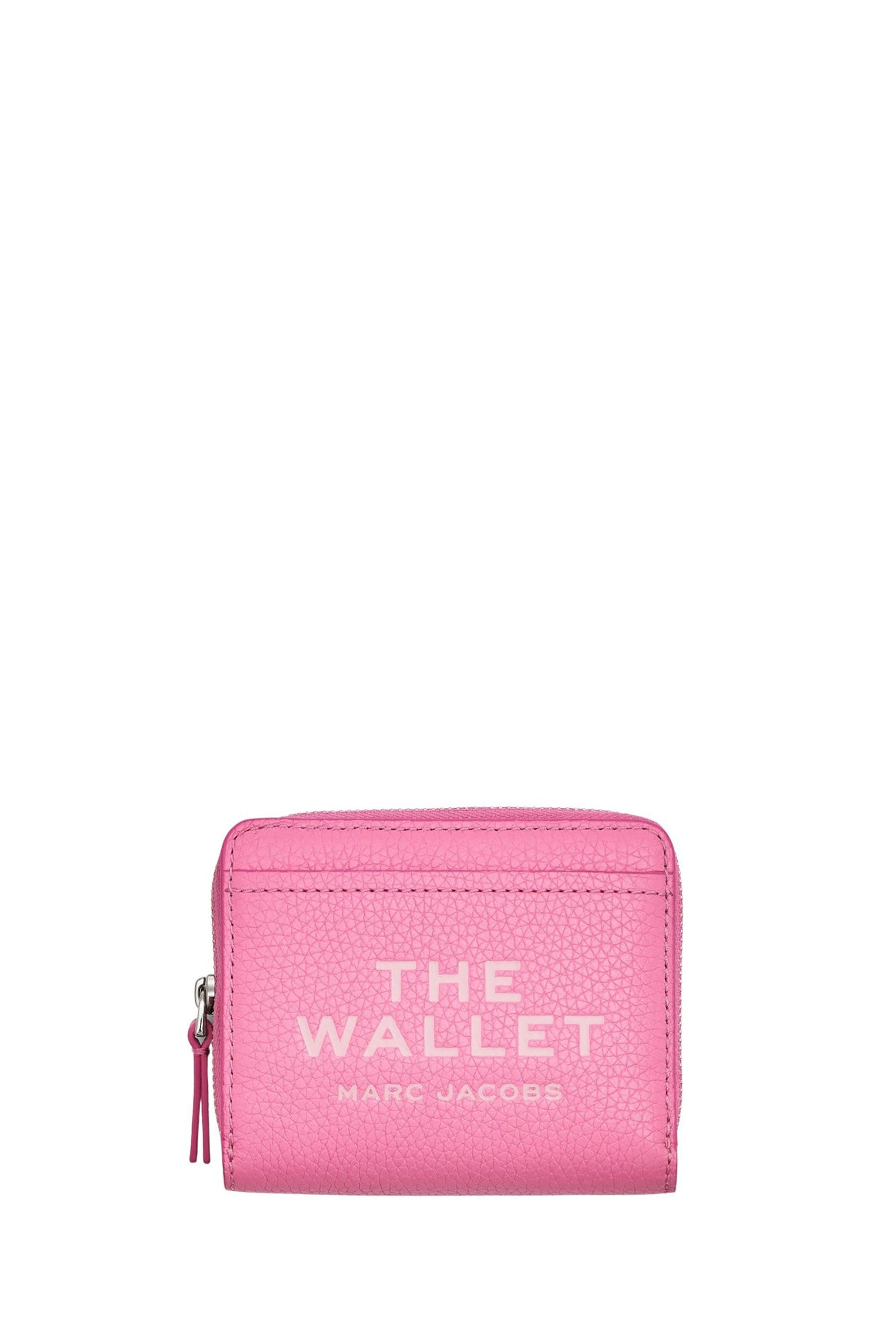 Portefeuille The Wallet en cuir - Petal Pink
