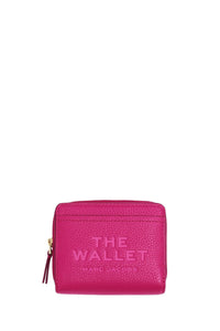Portefeuille The Wallet en cuir - Lipstick Pink