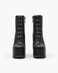Bottines à plateforme Kiki 125 en cuir - Black