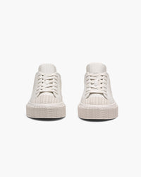 Sneakers basses en cuir - Cotton White