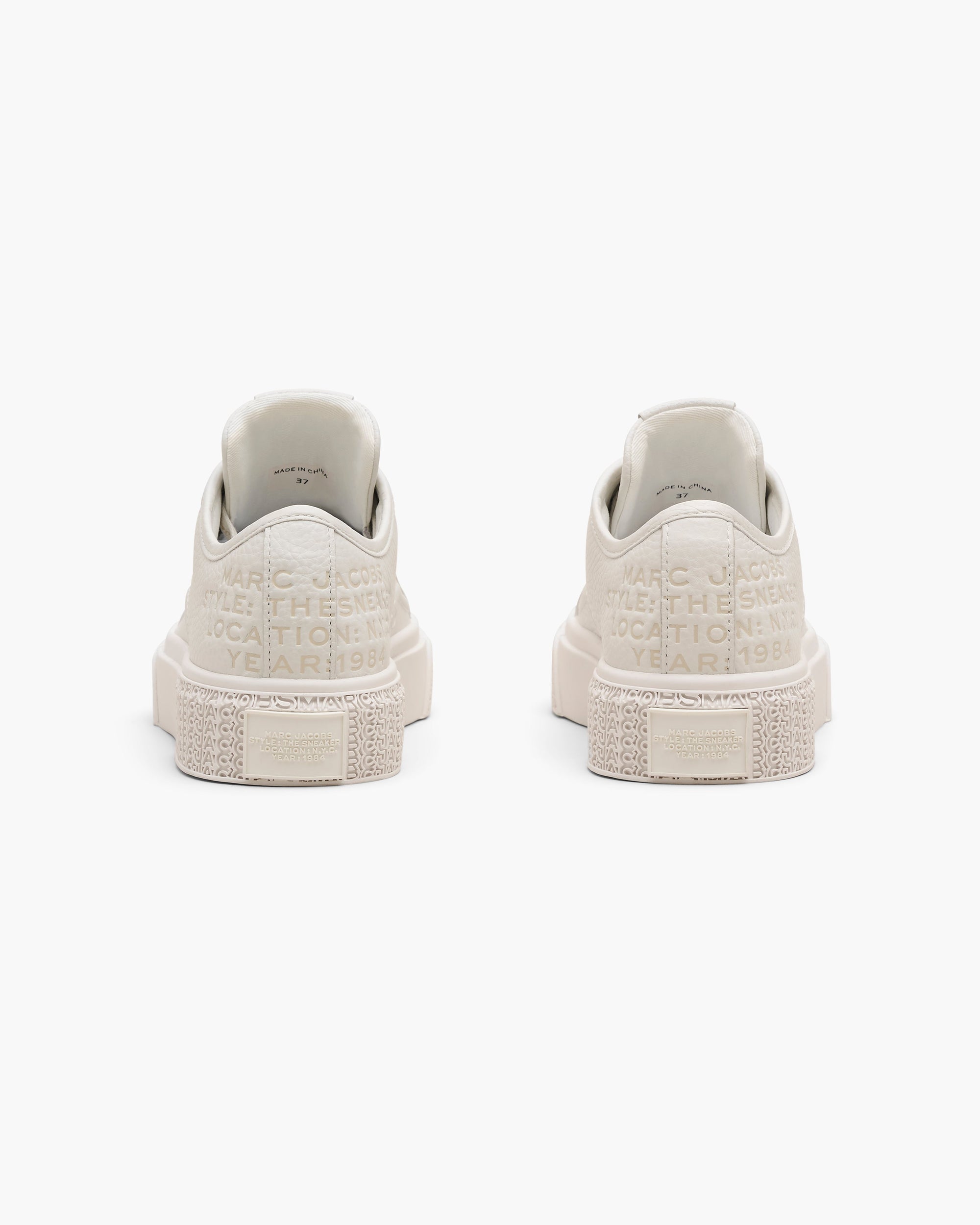 Sneakers basses en cuir - Cotton White