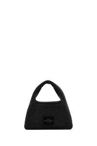 Mini sac Sack à strass - Black