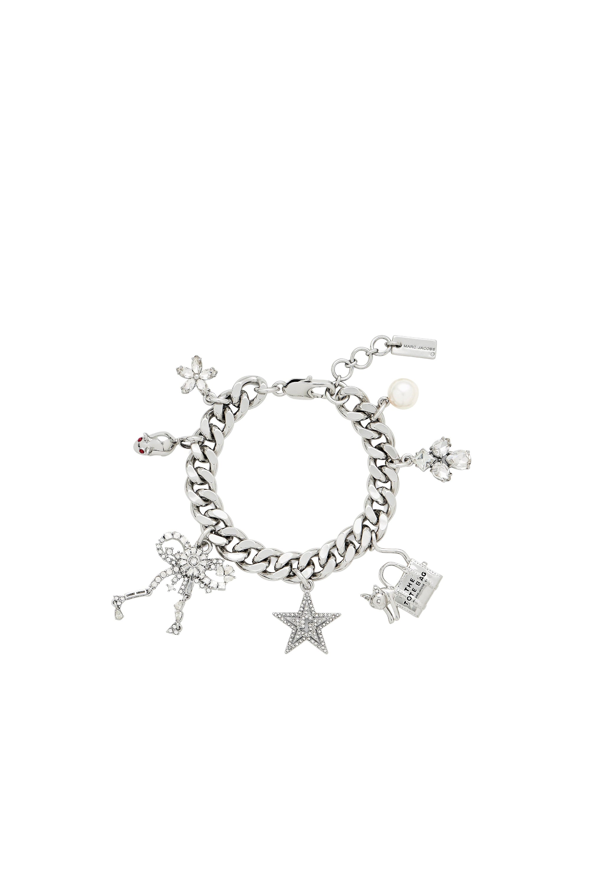 Bracelet Cat Out of the Bag en laiton - Silver