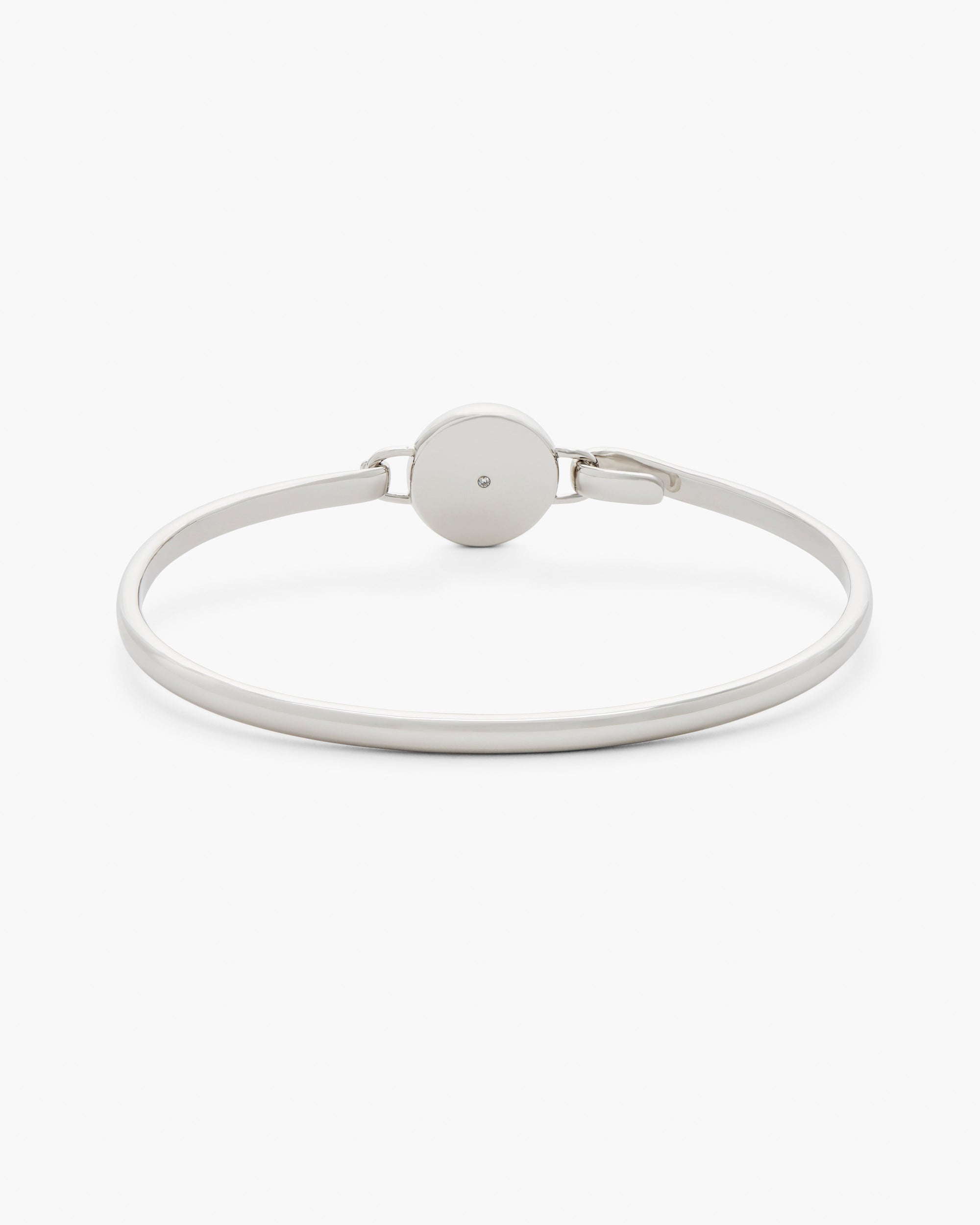 Bracelet Bouton en laiton - Silver & Black
