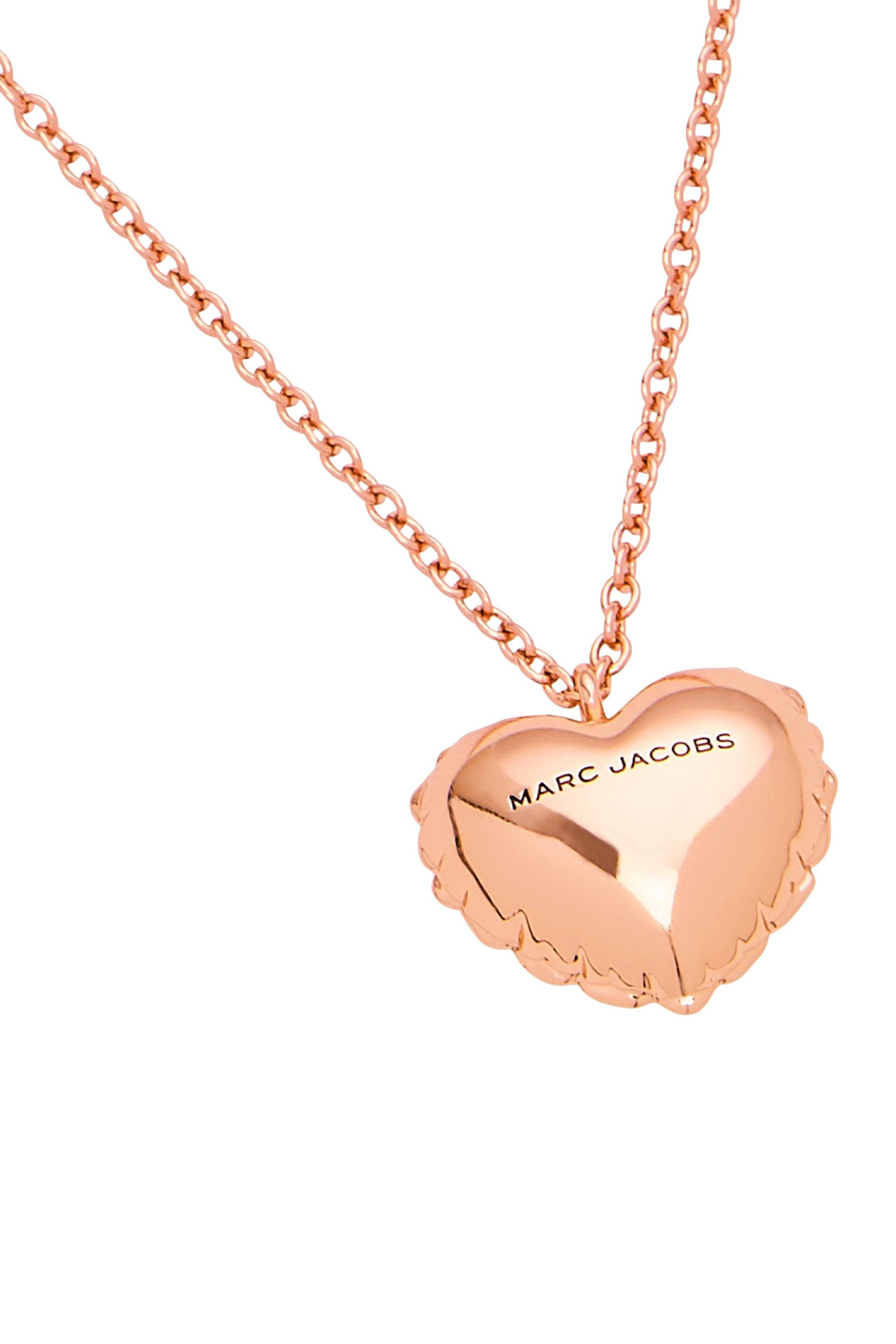 Collier Ballon Heart en laiton - Antique Rose Gold