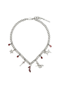 Collier mini Icon e laiton - Silver