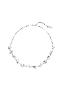 Collier Ballon Marc Jacobs en laiton - Light Antique Silver