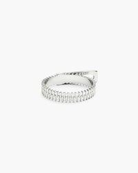 Bague fantaisie en laiton - Silver