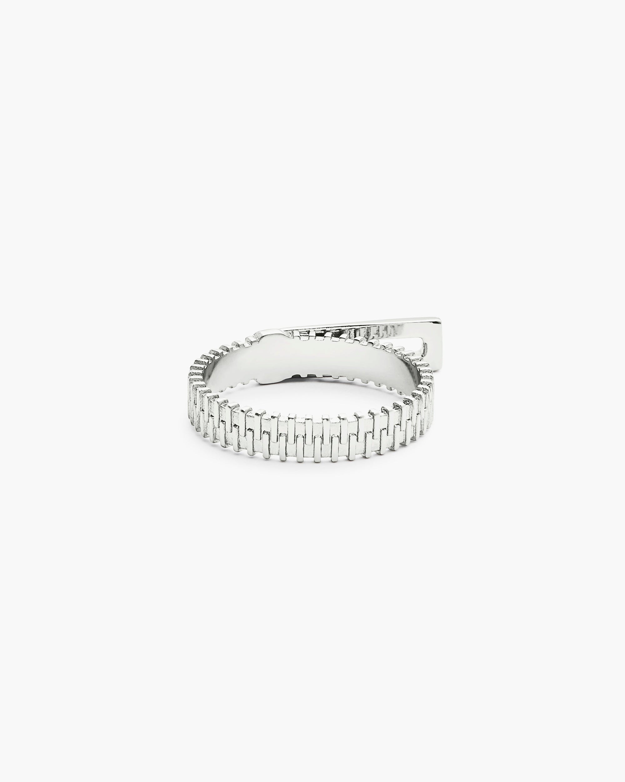 Bague fantaisie en laiton - Silver