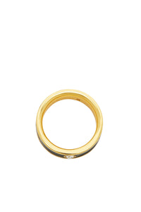Bague en laiton - Gold & Black