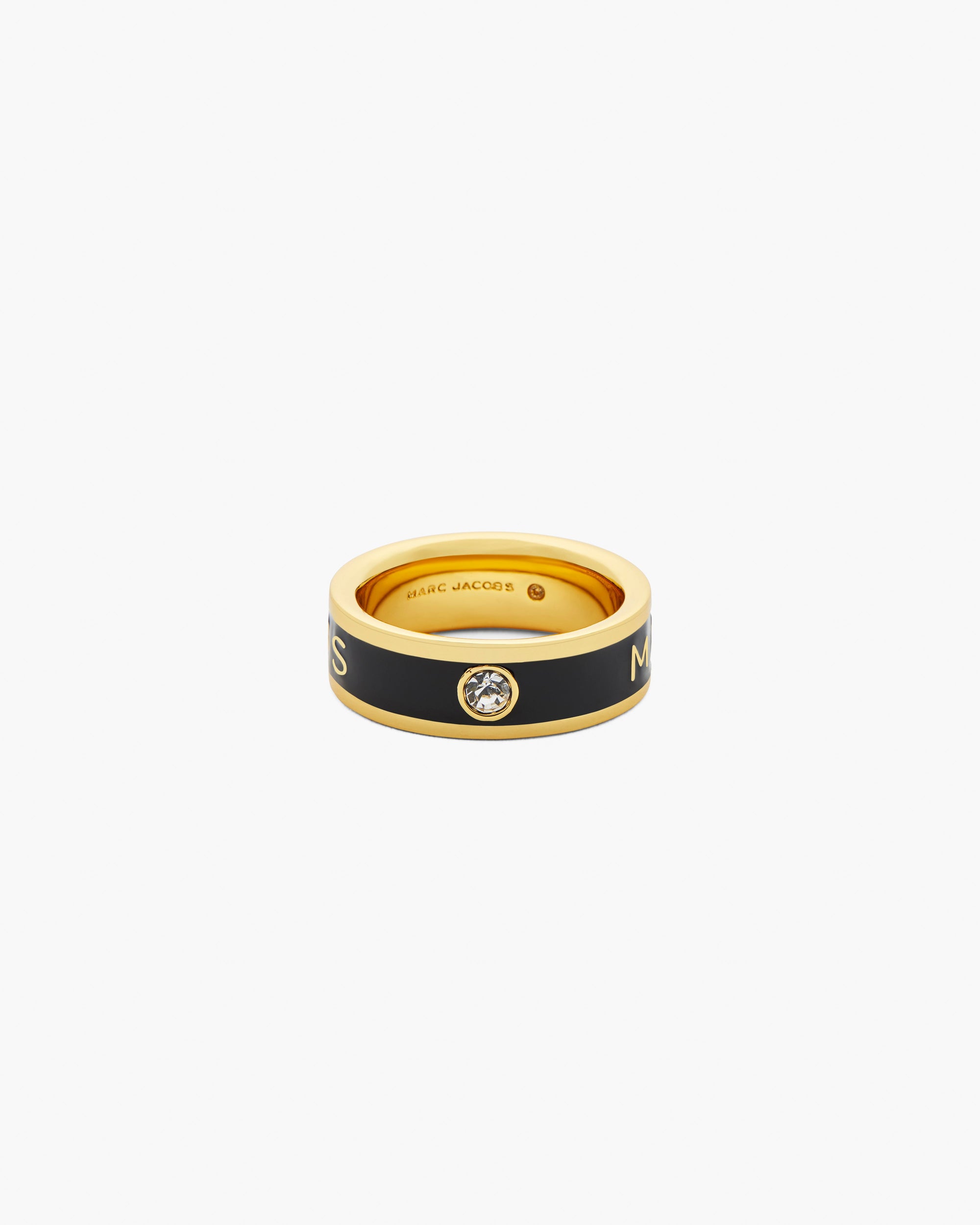 Bague en laiton - Gold & Black