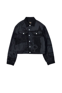 Veste Wizard of Oz en denim - Black
