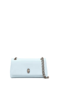 Sac The Mini Dual en cuir - Cloud Blue
