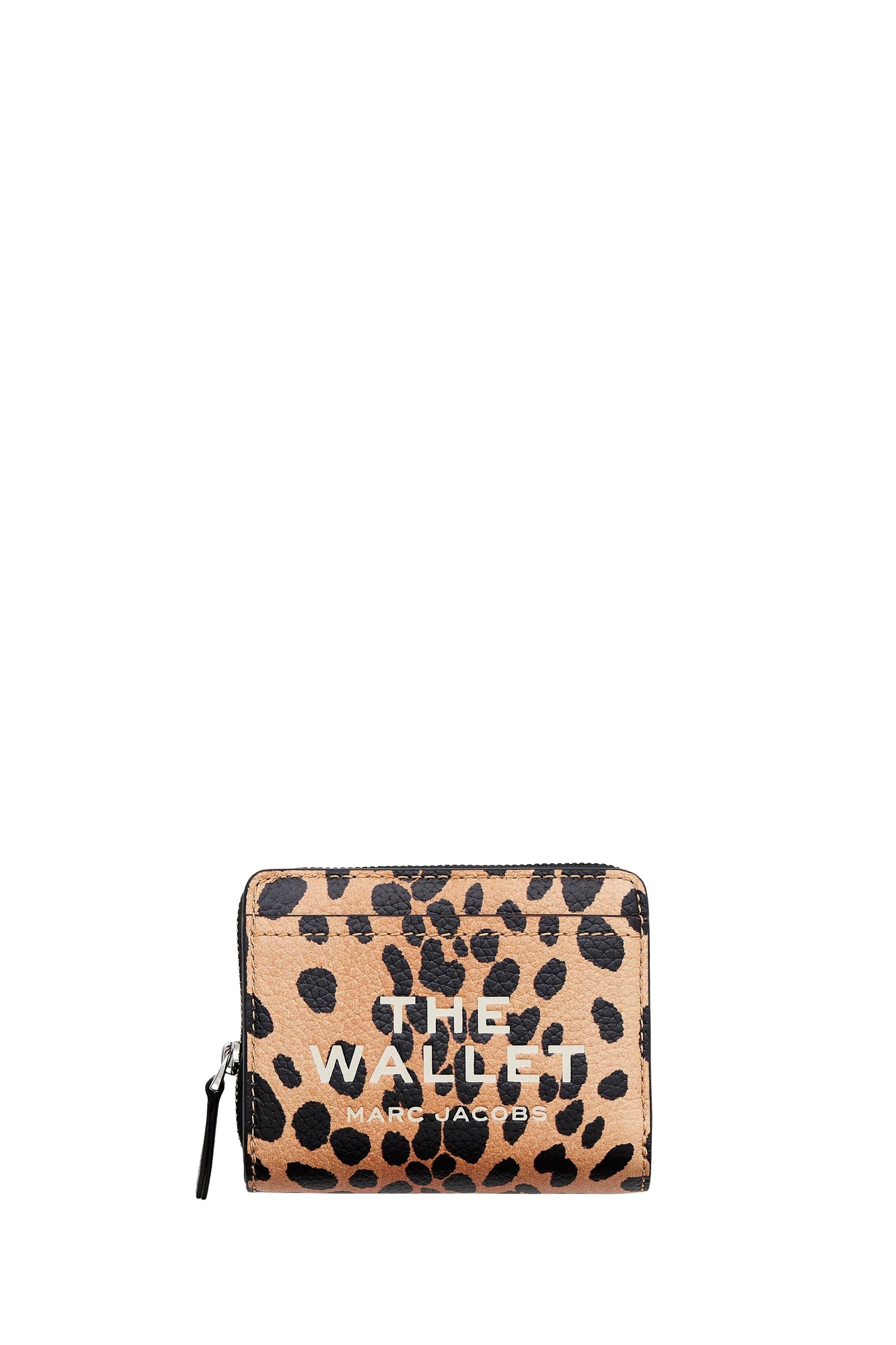 Mini portefeuille Compact en cuir - Black Multicolor