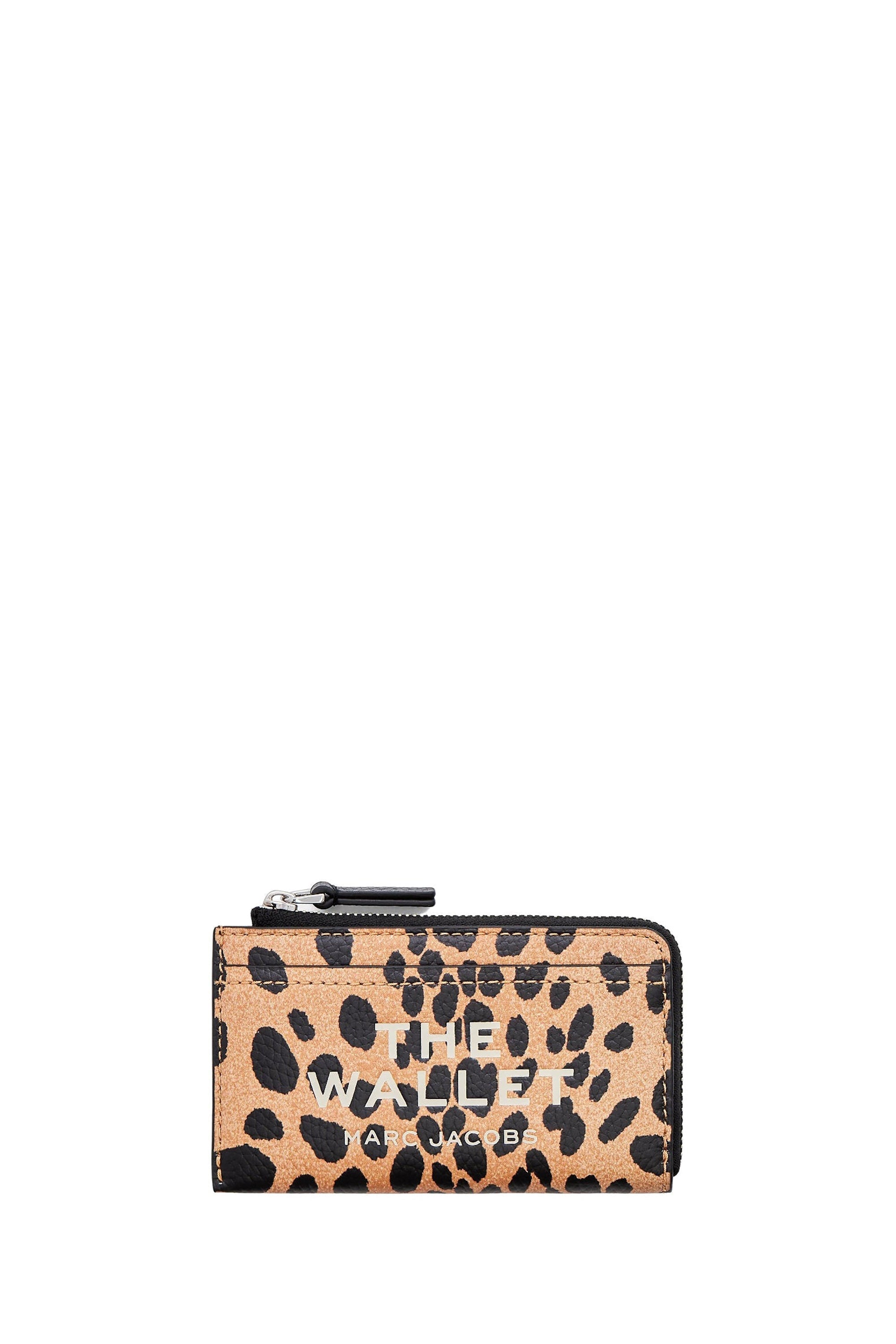 Portefeuille The Top Zip Multi en cuir - Black Multicolor