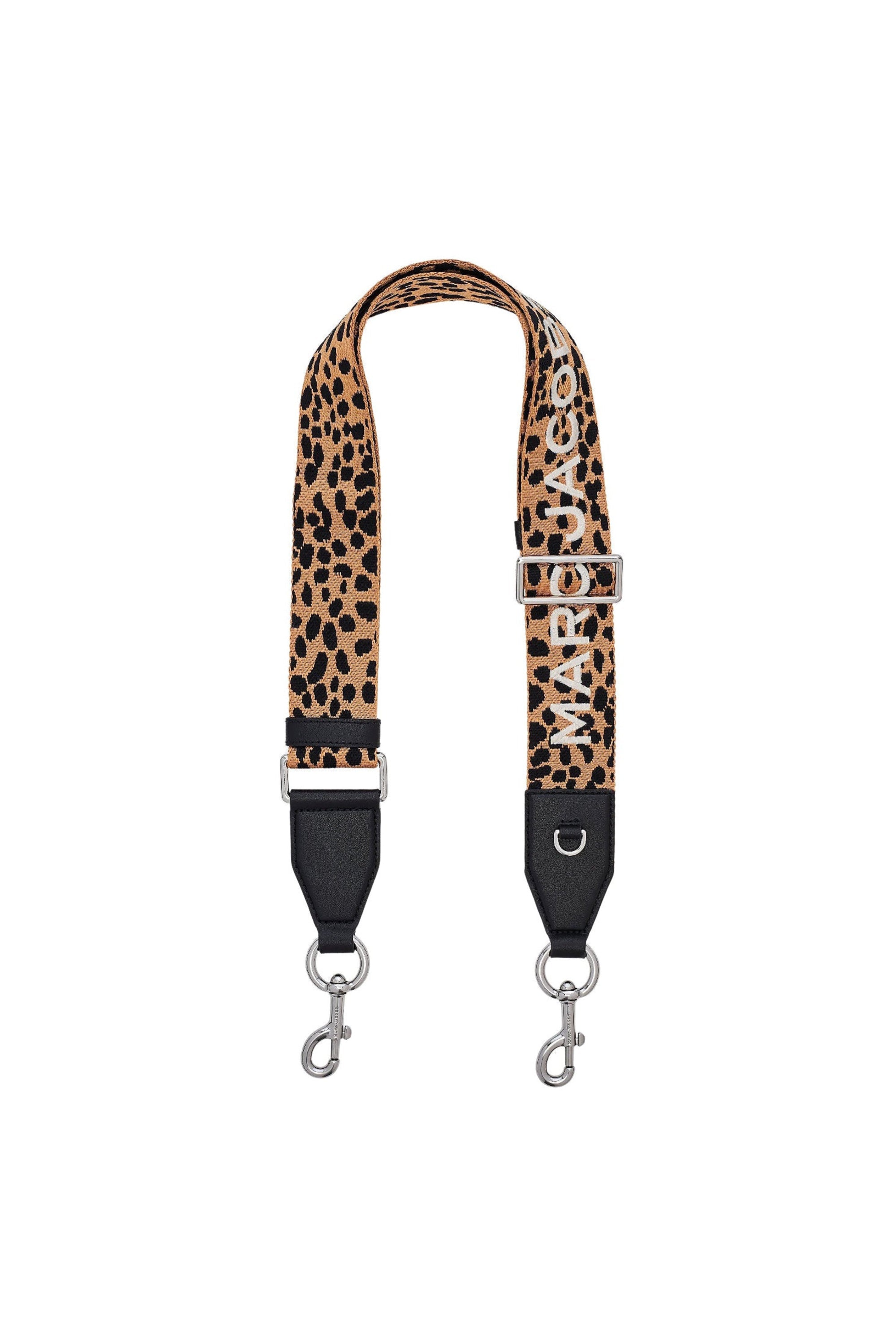 Bandoulière à logo leopard - Black Multicolor