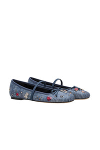 Ballerines Sabrina - Medium Wash Multicolor