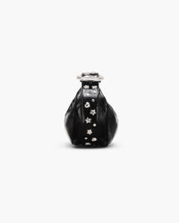 Petit sac The Crinkle en cuir - Black