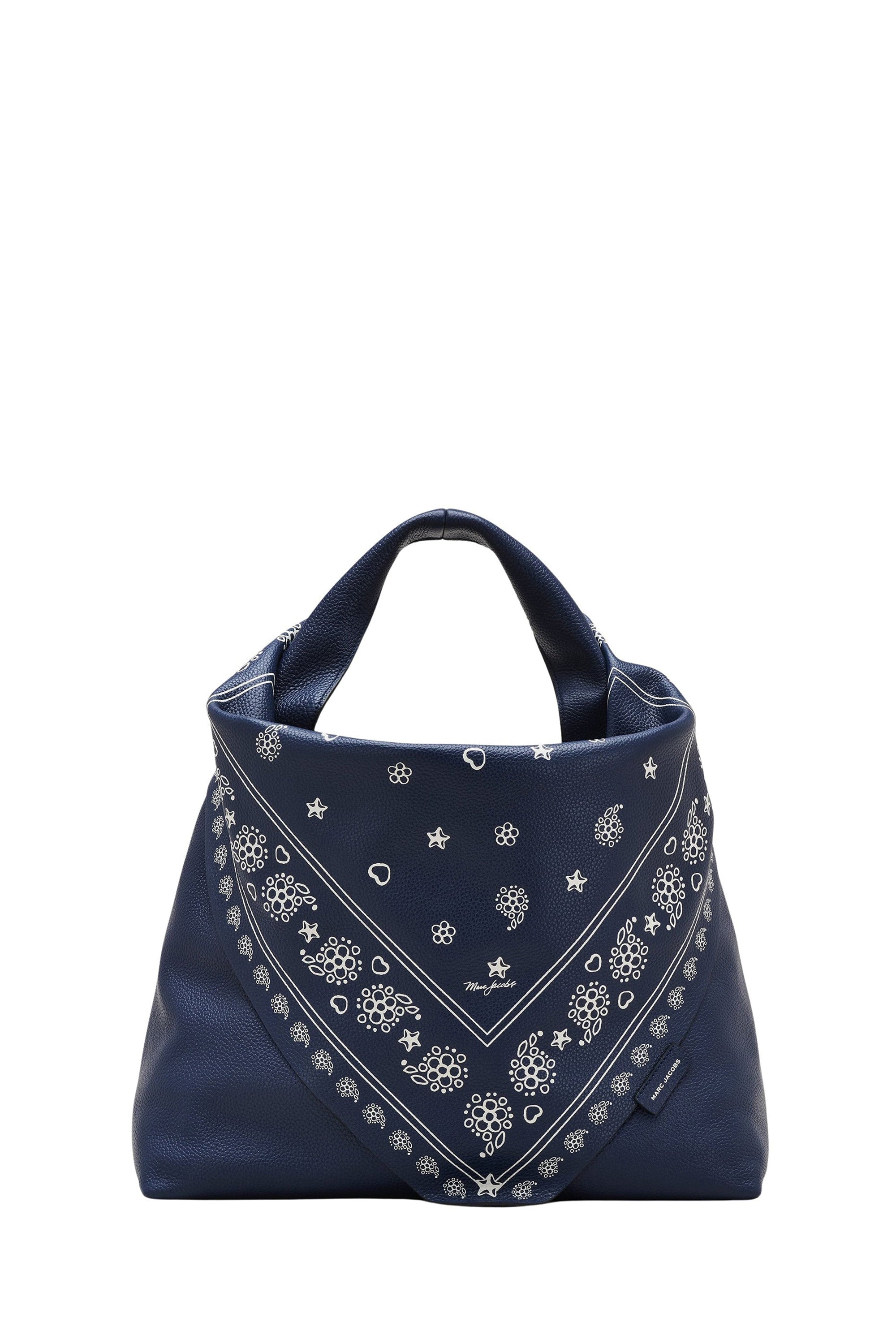 The Sack Bag leather bag - Navy
