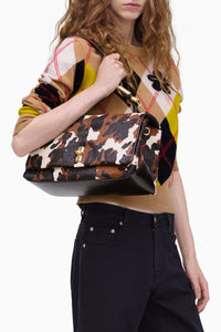 Sac The Dual en cuir - Mocha