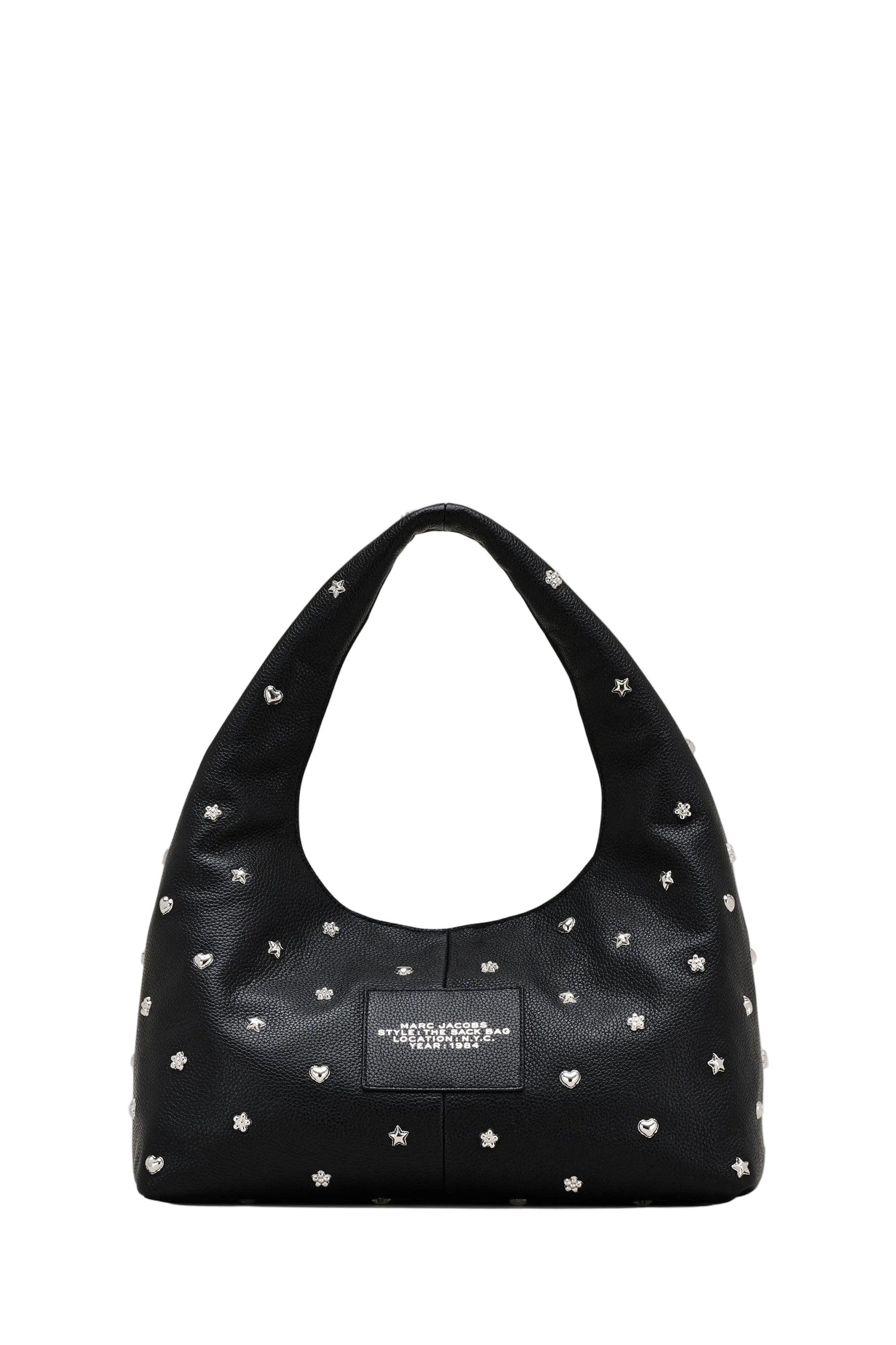 The Sack studded leather bag - Black