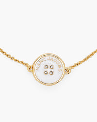 Bracelet Bouton en laiton - Gold & Cream
