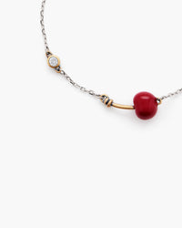 CHERRY CRYSTAL SLIDER BRACELET