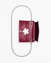 Sac The Mini Glam Mirror en cuir - Lipgloss Pink