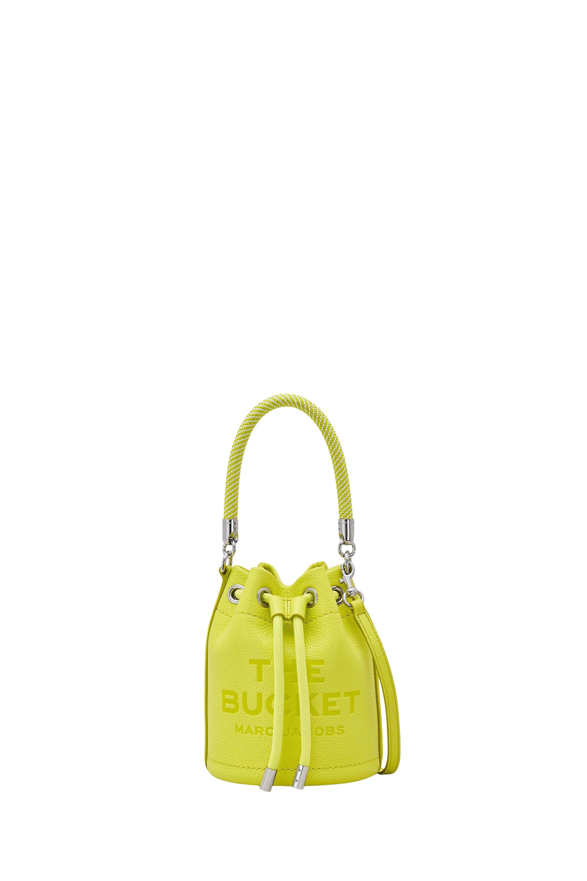 MINI   Mini Sac The Mini Bucket en cuir - Limoncello