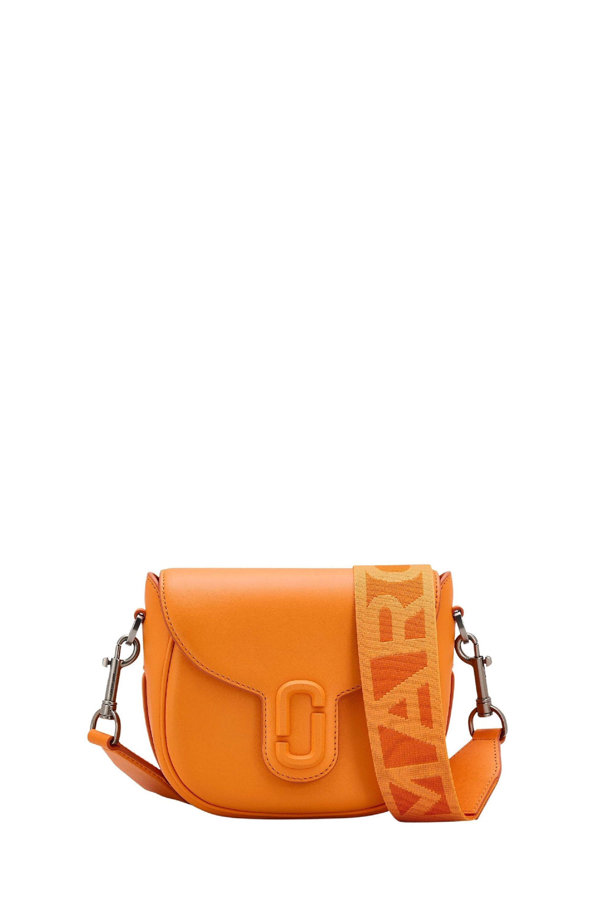 PETIT   Petit sac The Small Saddle Bag en cuir - Tangerine