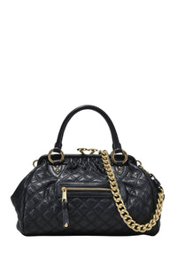 10 / DJV /550€ /25qty-23 /ST 92% /36 TROCA 532,5€   Sac Stam avec chaîne en cuir - Black