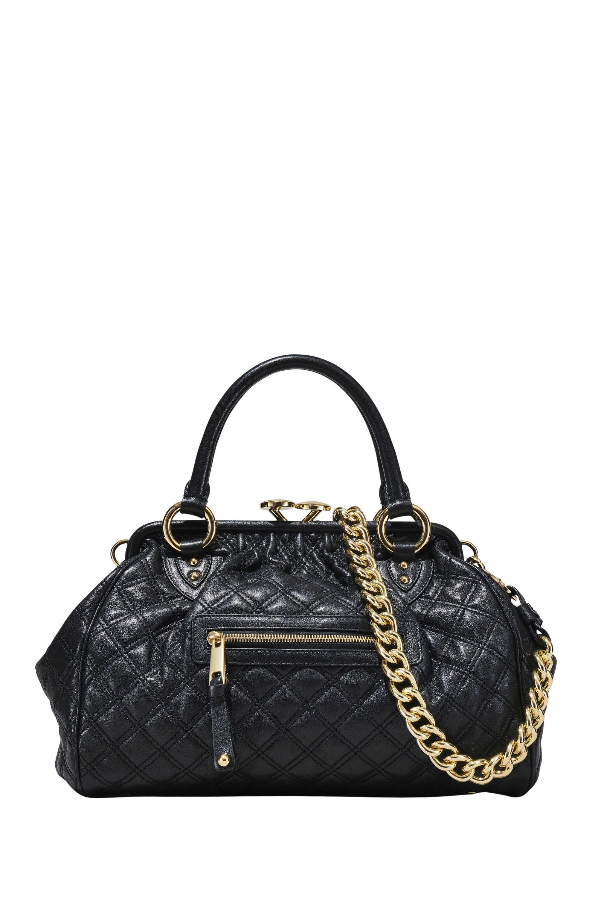 10 / DJV /550€ /25qty-23 /ST 92% /36 TROCA 532,5€   Sac Stam avec chaîne en cuir - Black