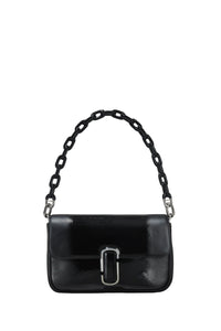 PAS INFO   Sac à bandoulière en cuir - Black