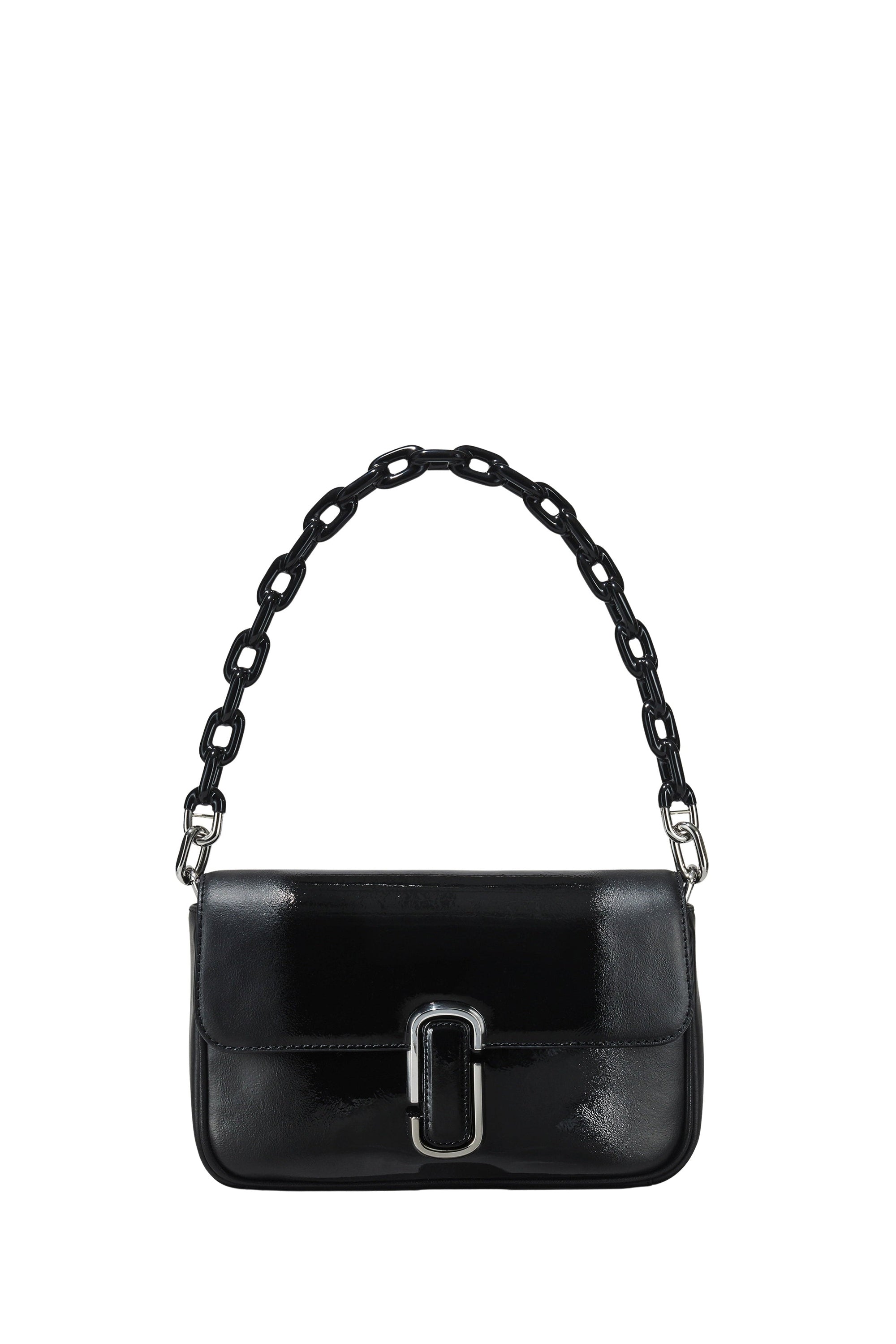 PAS INFO   Sac à bandoulière en cuir - Black