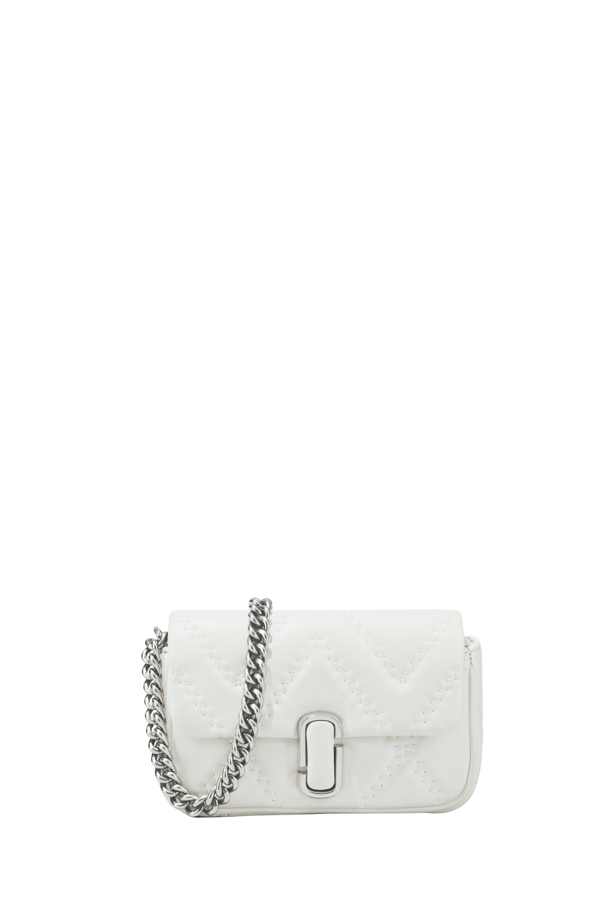 Petit sac à bandoulière à surpiqûres en cuir - Cotton