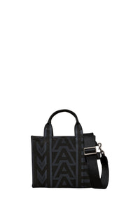 Petit sac à bandoulière The Tote Bag en tissu - Black Multicolor