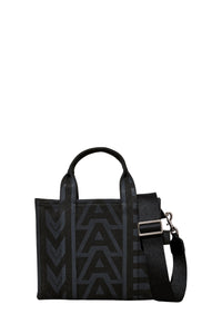 Petit sac à bandoulière The Tote Bag en tissu - Black Multicolor