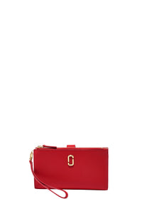 Porte-monnaie à lannière en cuir - True Red