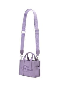 Canvas logo shoulder strap - Lilac